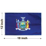 12"x18" New York Nylon Outdoor Flag